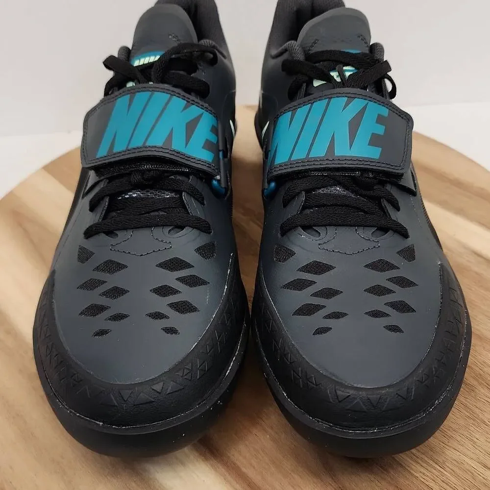 Nike Zoom Rival SD 2 Track & Field Throwing Shoes FZ9665-001 Black/Gray Men's 10